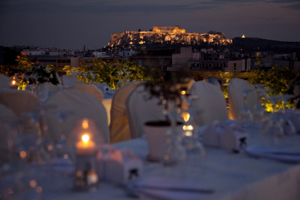 Αίθουσες δεξιώσεων με θέα την Ακρόπολη